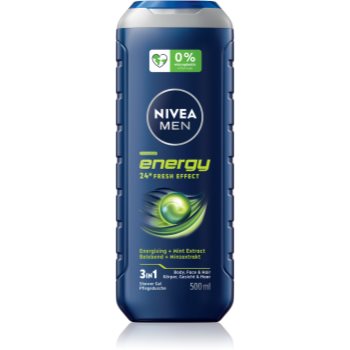 NIVEA MEN Energy gel de duș pentru barbati - imagine 2
